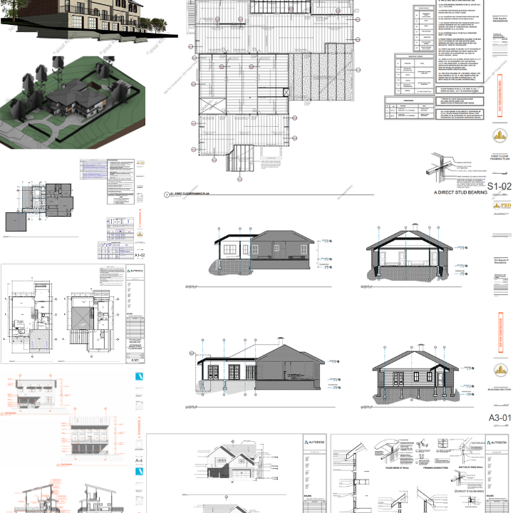 Architectural design and drafting plans by Pro Building Designer LLC