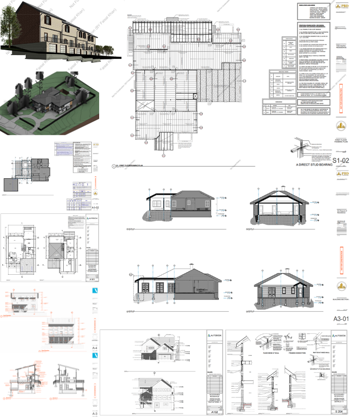 Architectural design and drafting plans by Pro Building Designer LLC