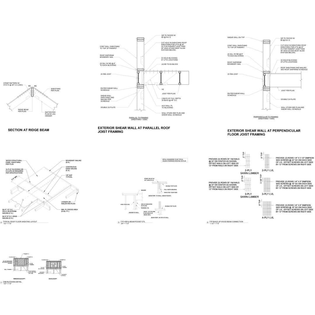 structural drafting and detailing