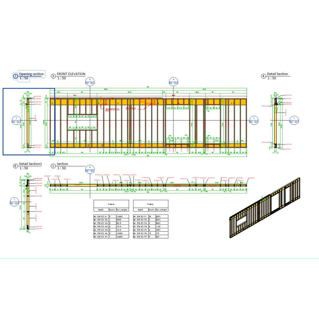 Fabrication and Shop Drawing Project