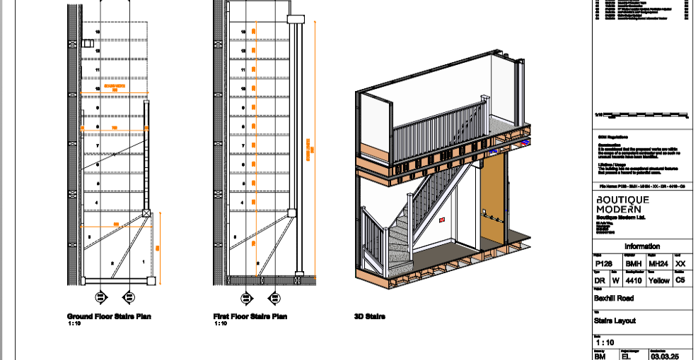 Revit and documentation setup for BIM production workflow